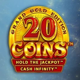 20 Coins Grand Gold Edition by Wazdan, showcased at bettninja.com – game logo