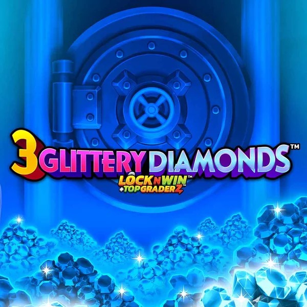 3 Glittery Diamonds by PearFiction Studios, showcased at bettninja.com – game logo