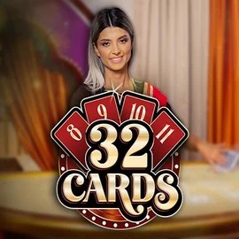32 Cards slot visual from Ezugi available on bettninja.com
