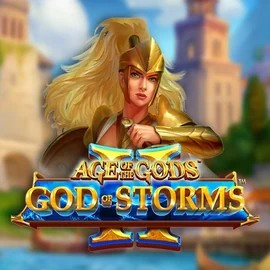 Age Of The Gods: God Of Storms 2 logo by Playtech at Betninja Casino
