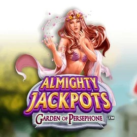 Almighty Jackpots: Garden of Persephone by Novomatic, showcased at bettninja.com – game logo
