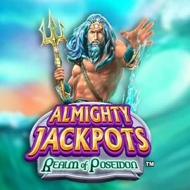 Almighty Jackpots – Realm of Poseidon casino game by Novomatic – featured logo at Betninja Casino
