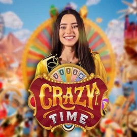 Crazy Time casino game by Evolution – featured logo at Betninja Casino