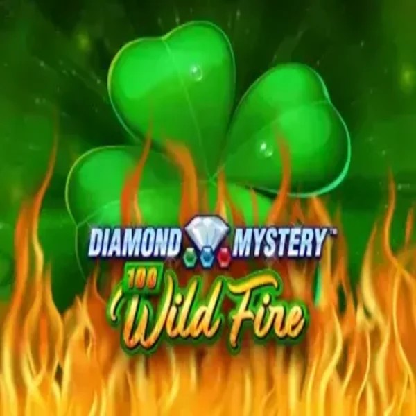 Diamond Mystery 100 Wild Fire online game logo by Greentube on bettninja.com