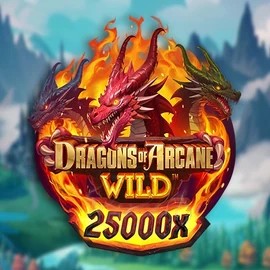 Dragons of Arcane Wild casino game by Foxium – featured logo at Betninja Casino