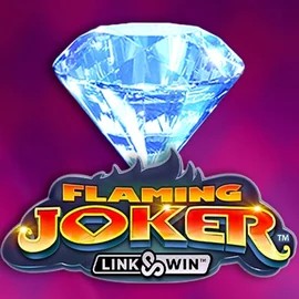 Official Slots logo: Flaming Joker Link and Win by Barstruck at Betninja Casino