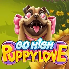 Go High Puppy Love logo by RubyPlay at Betninja Casino