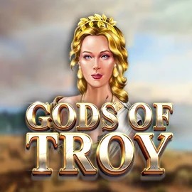Gods of Troy online game logo by Red Tiger Gaming on bettninja.com
