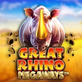 Slots logo of Great Rhino Megaways from Pragmatic Play at Betninja Casino