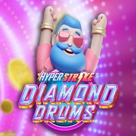Hyper Strike Diamond Drums by Gameburger Studios, showcased at bettninja.com – game logo