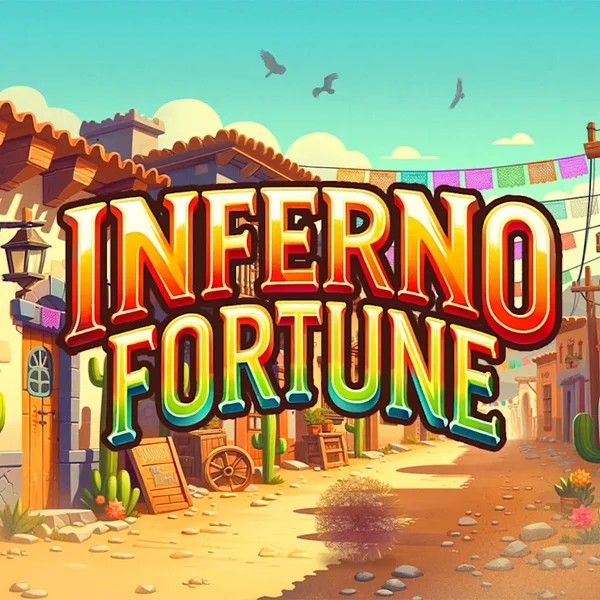 Inferno Fortune online game logo by Atomic Slot Lab on bettninja.com