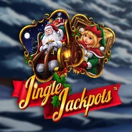 Jingle Jackpots logo by Dragon Gaming Betninja Casino