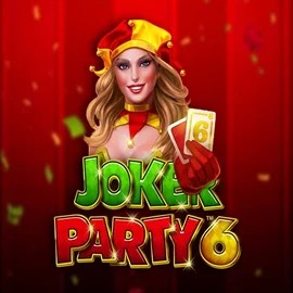 Joker Party 6 slot logo by Greentube at Betninja Casino