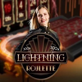 Lightning Roulette casino game by Evolution – featured logo at Betninja Casino