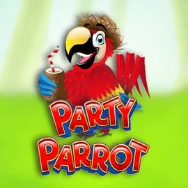 Slots logo of Party Parrot from Rival at Betninja Casino