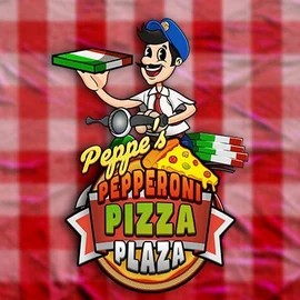 Peppe’s Pepperoni Pizza Plaza slot visual from Pragmatic Play available on bettninja.com