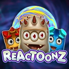 Official Slots logo: Reactoonz by Play'n GO at Betninja Casino