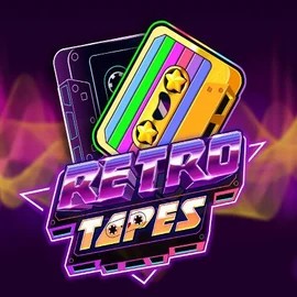 Retro Tapes slot icon by Push Gaming, available at Betninja Casino