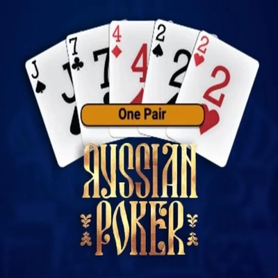 Russian Poker logo by OneTouch Games at Betninja Casino