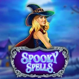 Spooky Spells slot logo by Novomatic at Betninja Casino