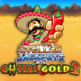 Stellar Jackpots with Chilli Gold x2 logo by Lightning Box Game at Betninja Casino