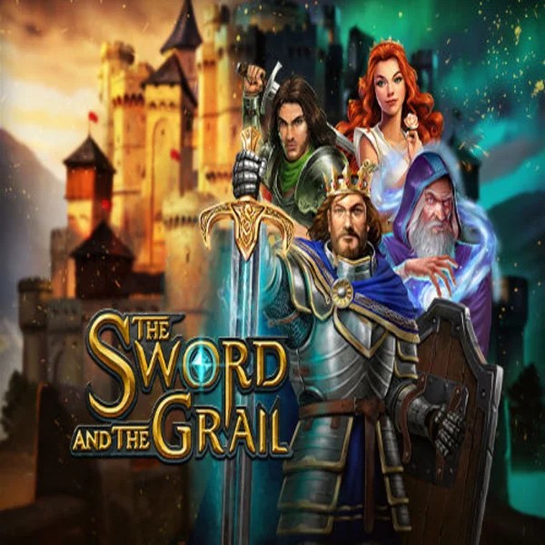 The Sword and the Grail online game logo by Play'n GO on bettninja.com