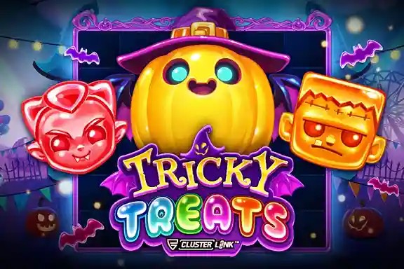 Tricky Treats logo by Push Gaming Betninja Casino