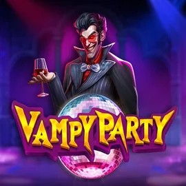 Official Slots logo: Vampy Party by Pragmatic Play at Betninja Casino